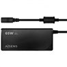 CARGADOR PORTATIL AISENS 65W AUTOMATICO + 9 CONECTORES + USB-A