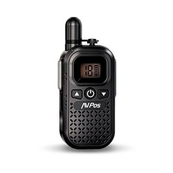 WALKIE TALKIE AVPOS COMM X25 + CABLE USB C 1YR GARANTIA