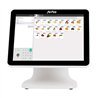 TPV AVPOS K5000 15 ALUMINIO TACTIL INTEL I7/8GB DDR4/SSD128GB WHITE 3YR GA