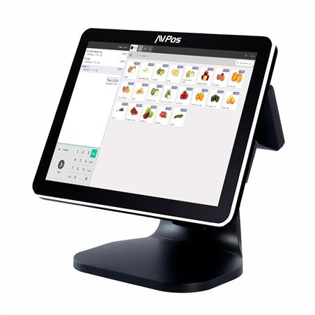 TPV AVPOS K5000 15 ALUMINIO TACTIL INTEL N100/8GB/128GB/W11P/VISOR 3YR GAR