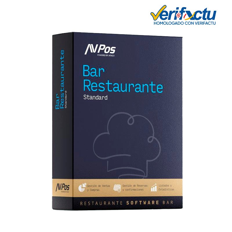 LICENCIA AVPOS BAR RESTAURANTE STANDARD