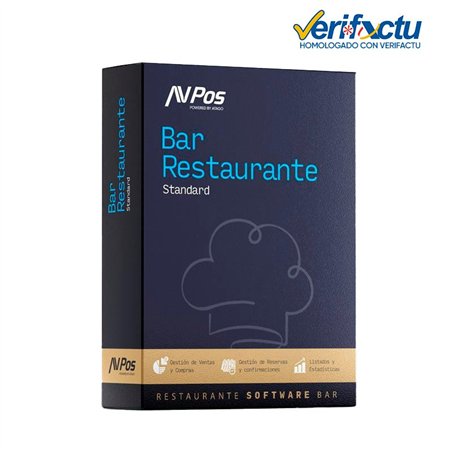 LICENCIA AVPOS BAR RESTAURANTE STANDARD