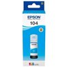 TINTA EPSON BOTE 104 CYAN ECOTANK BOTTLE C13T00P240
