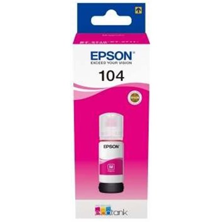 TINTA EPSON BOTE 104 MAGENTA ECOTANK BOTTLE C13T00P340