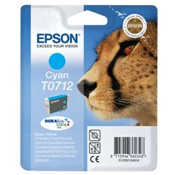 TINTA EPSON C13T07124012 T0712 CYAN