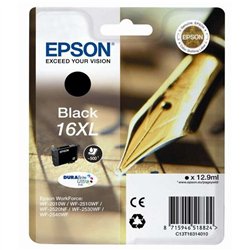 TINTA EPSON C13T16314012 T1631 BLACK 16XL