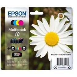 TINTA EPSON C13T18064012 MULTIPACK 18 4 COLORES