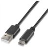 CABLE USB 3A TIPO USB-CM-AM NEGRO 0.5M NANOCABLE