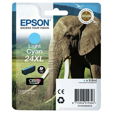 TINTA EPSON C13T24354012 LIGHT CYAN T2435 24XL