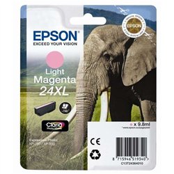 TINTA EPSON C13T24324012 MAGENTA CLARO T2432 24XL