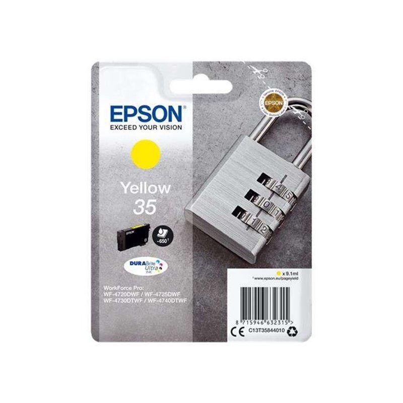 TINTA EPSON C13T35844010 35 DURABRITE ULTRA YELLOW T3584