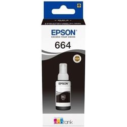 TINTA EPSON L355/L555 BOTE BLACK 664 ECOTANK BOTTLE (70ML)