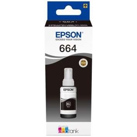 TINTA EPSON L355/L555 BOTE BLACK 664 ECOTANK BOTTLE (70ML)