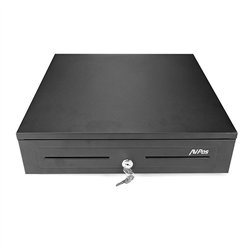 CAJON PORTAMONEDAS AVPOS U290 41CM ACERO ALTA RESISTENCIA BANDEJA EXTRAIBLE