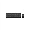 TECLADO + RATON PHOENIX USB 1200DPI BLACK