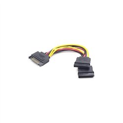 CABLE ALIMENTACION  SERIAL ATA SATA GEMBIRD 0.15M