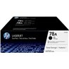 TONER HP CE278A BLACK PACK 2UD