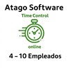 TIME CONTROL DE PRESENCIA ATAGO EN LA NUBE 4-10 EMPLEADOS ( ANUAL )