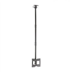 SOPORTE MONITOR AISENS TECHO 23-43 50KG INCLINABLE EXTENSIBLE  BLACK