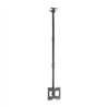 SOPORTE MONITOR AISENS TECHO 23-43 50KG INCLINABLE EXTENSIBLE  BLACK
