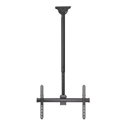 SOPORTE TV MONITOR AISENS TECHO GIRATORIO BLACK