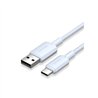 CABLE VENTION USB-A 2.0 - USB-C 3A 2M ALUMINIO BLUE