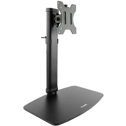 SOPORTE DE MESA TV MONITOR TOOQ REG.ALTURA GIR. INCL. 17-27 BLACK