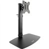 SOPORTE DE MESA TV MONITOR TOOQ REG.ALTURA GIR. INCL. 17-27 BLACK
