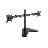 SOPORTE DE MESA MONITOR 2 TOOQ REG.ALTURA GIR. INCL. 9KG BLACK
