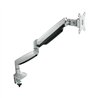 SOPORTE DE MESA TV MONITOR TOOQ GIRATORIO INCLINABLE 13-32 1 BRAZO SILVER