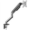 SOPORTE DE MESA TV MONITOR TOOQ ERGONOMICO ASISTIDO 17-32 BLACK/SILVER
