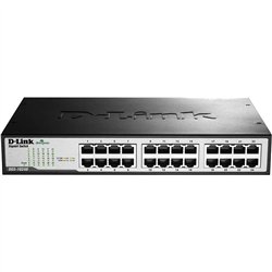 SWITCH D-LINK GIGABIT 24 PUERTOS DGS-1024D/E RACK