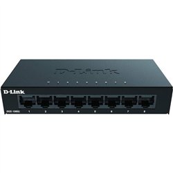 SWITCH D-LINK GIGABIT 8 PUERTOS DGS-108GL METALICO