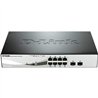 SWITCH D-LINK GIGABIT 8 PUERTOS DGS-1210-08P POE UPLINK