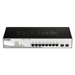 SWITCH D-LINK GIGABIT 10 PUERTOS DGS-1210-10P POE