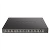 SWITCH D-LINK GIGABIT 48 PUERTOS + 4SFP GESTIONABLE