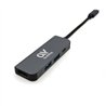 DOCK HUB ONEWAY USB-C 4 EN 1 HDMI 4K + 2 USB 3.0 + USB-C GREY