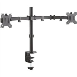 SOPORTE DE MESA TV/MONITOR AISENS 13-32 2 BRAZOS BLACK