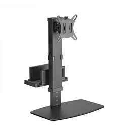 SOPORTE DE MESA TV/MONITOR/MINI PC AISENS 17-32 1 BRAZO 8KG BLACK