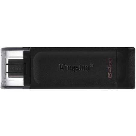 PEN DRIVE 64GB KINGSTON USB-C 3.1 BLACK