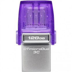 PEN DRIVE 128GB KINGSTON USB-A/USB-C 3.2 PURPLE