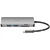 DOCK HUB USB D-LINK 8 EN 1 DUB-M810 USB-C