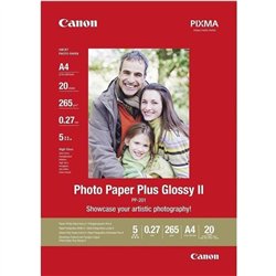 PAPEL FOTOGRAFICO CANON PP-201 5X5 40HOJAS + MARCO FOTOS 13X13CM + CUBE PK