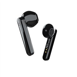 AURICULARES TRUST PRIMO TOUCH EARPHONES BLUETOOTH WIRELESS BLACK