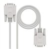 CABLE SERIE NANOCABLE RS232 DB9/M - DB9/H 3M WHITE