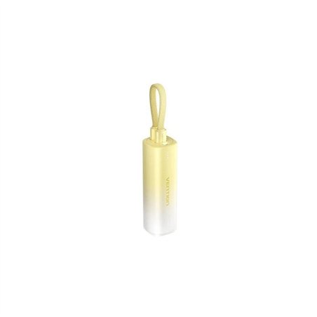 POWERBANK VENTION 5000MAH USB-C + LIGHTNING 20W YELLOW