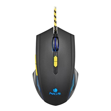 RATON NGS GAMING 6 BOTONES USB RGB BLACK