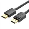 CABLE DISPLAYPORT 1.2 4K VENTION DP/M - DP/M 2M BLACK