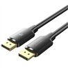 CABLE DISPLAYPORT 1.2 4K VENTION DP/M - DP/M 1M BLACK