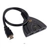 ADAPTADOR ONEWAY HDMI 3X1 SPLITTER 4K BLACK